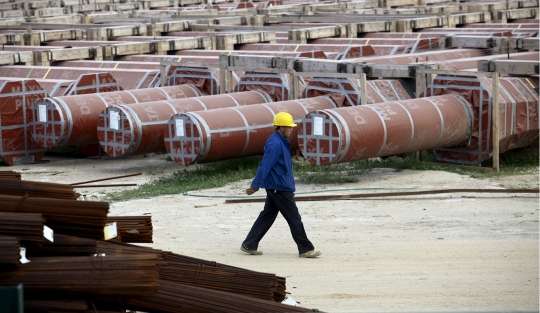 Menengok pembangunan masjid termegah di Aljazair buatan China