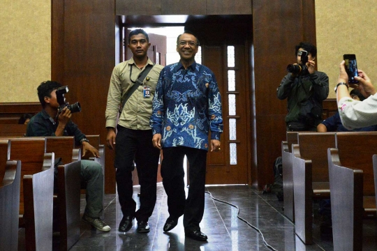 Terdakwa Jero Wacik kembali jalani sidang tuntutan JPU KPK