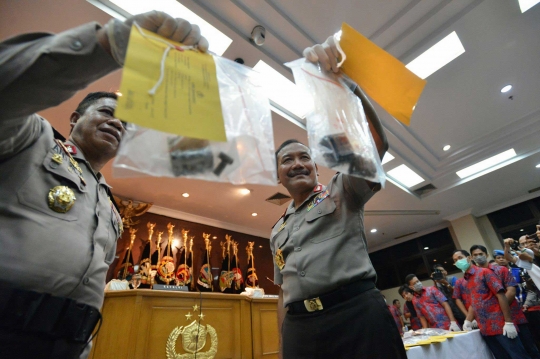 Ini pistol yang dipakai pelaku teror bom Thamrin