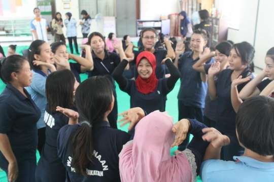 Melihat keseruan napi wanita belajar bahasa Inggris di Lapas Malang