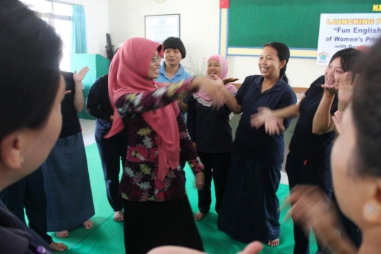 Melihat keseruan napi wanita belajar bahasa Inggris di Lapas Malang