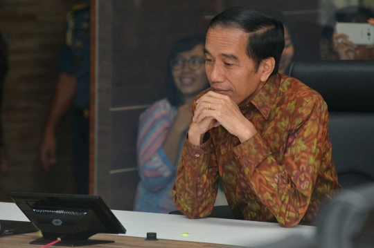 Jokowi tinjau fasilitas Jakarta Smart City