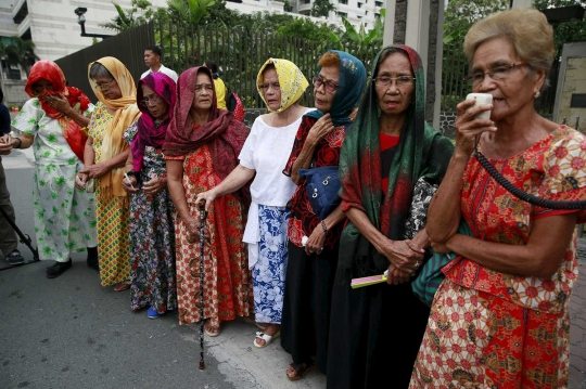 Mantan pelacur Filipina tuntut permintaan maaf Pemerintah Jepang