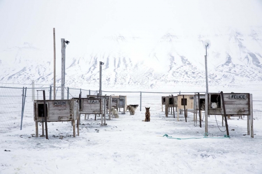 Mengunjungi stasiun cuaca Norwegia di Kutub Utara