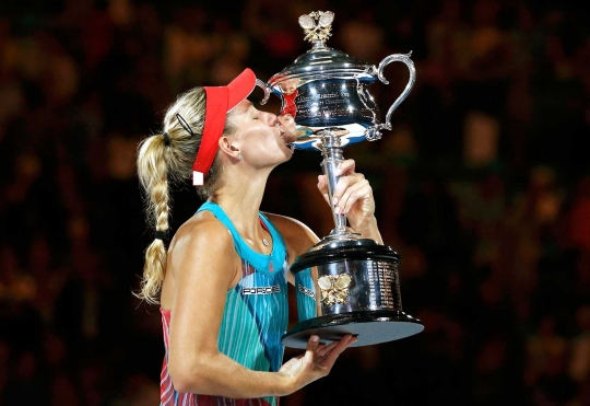 Angelique Kerber tekuk petenis peringkat 1 dunia