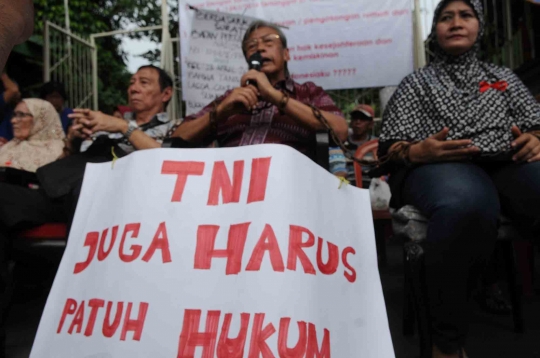 Warga Sungai Bambu tolak pengosongan rumah TNI AL