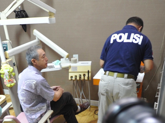 Polisi gerebek klinik gigi WN Jepang di Menteng