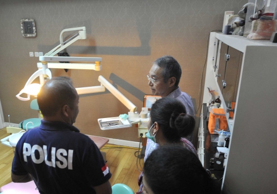Polisi gerebek klinik gigi WN Jepang di Menteng