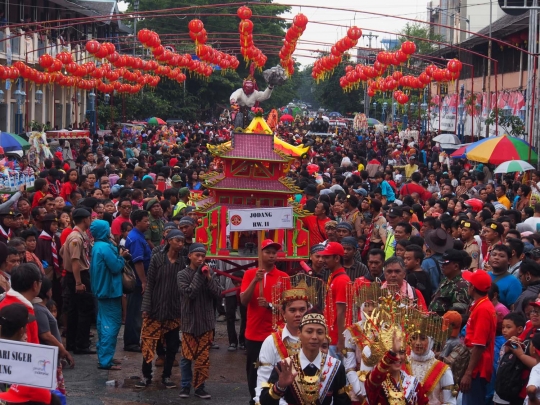 Kemeriahan perayaan Imlek di Solo