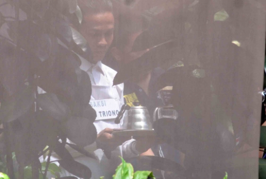 Jessica jalani rekonstruksi pembunuhan Mirna