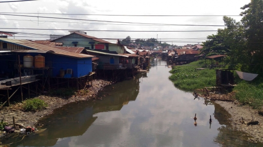 Potret suram kali di Samarinda, dulu bikin bangga kini penuh limbah