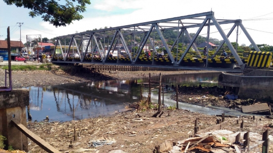 Potret suram kali di Samarinda, dulu bikin bangga kini penuh limbah