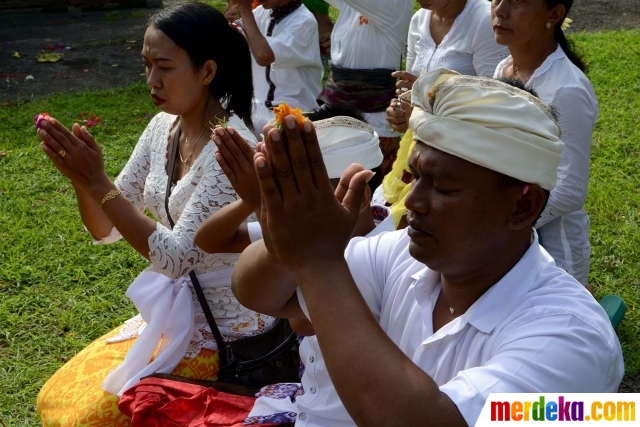 Foto : Semarak perayaan Galungan di Bali | merdeka.com