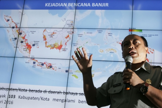 BNPB rilis wilayah potensi bencana banjir dan longsor di Indonesia