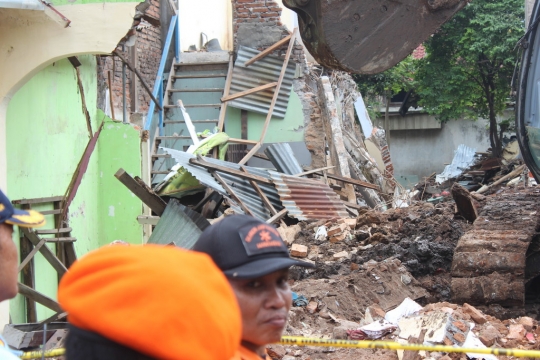 Ini gang sempit lokasi jatuhnya pesawat Super Tucano di Malang