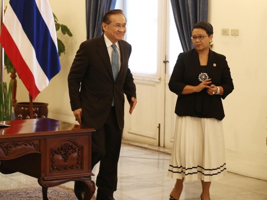 Menteri Retno terima kunjungan kerja Menlu Thailand