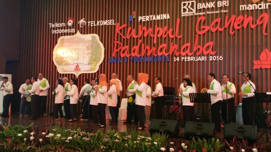 Kemeriahan Reuni Akbar SMA 3 Padmanaba Yogyakarta di Jakarta