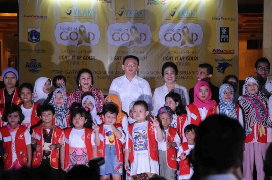 Ahok hadiri peringatan Hari Kanker Anak Internasional