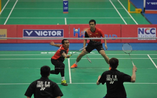 Aksi Hendra-Ahsan bekuk ganda Taiwan di kualifikasi Piala Thomas