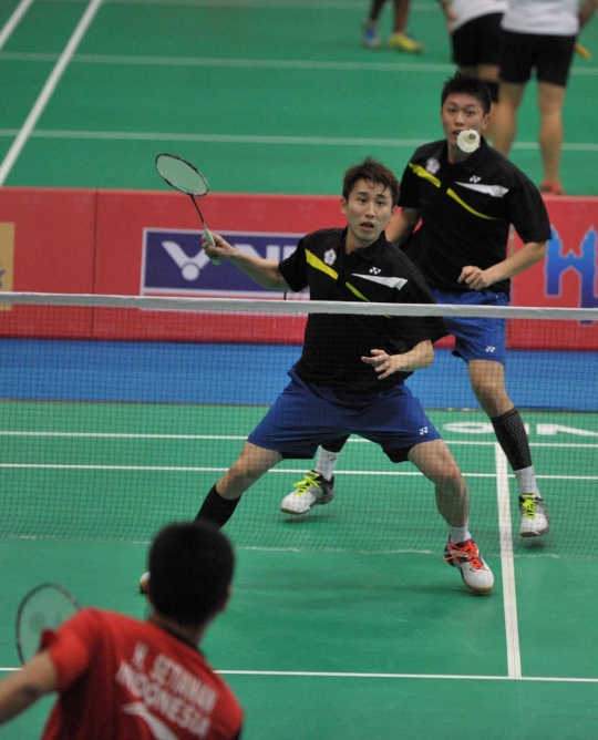 Aksi Hendra-Ahsan bekuk ganda Taiwan di kualifikasi Piala Thomas