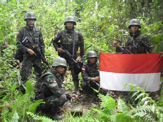 Patroli perbatasan, ini rintangan berat yang dilalui TNI di Papua