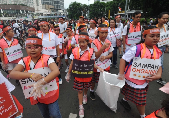 Antusiasme warga di Hari Peduli Sampah Nasional