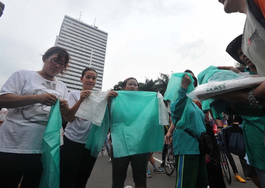 Antusiasme warga di Hari Peduli Sampah Nasional