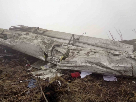 Ini pesawat Nepal yang ditemukan hancur di pegunungan