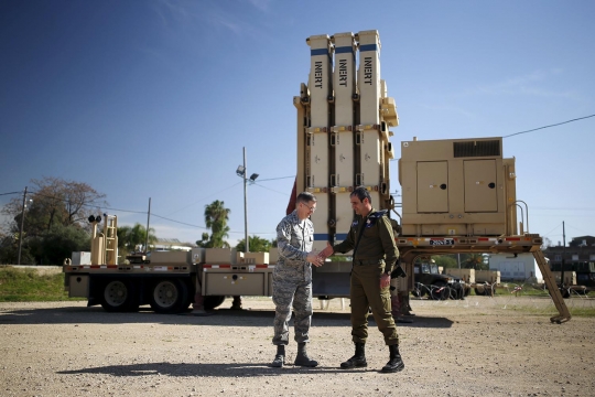 Ini peluncur rudal 'Ketapel Daud' super canggih andalan Israel