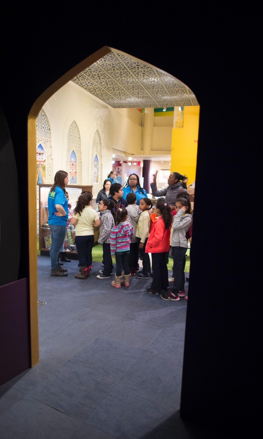 Begini antusiasnya anak-anak AS pelajari Islam di museum Manhattan