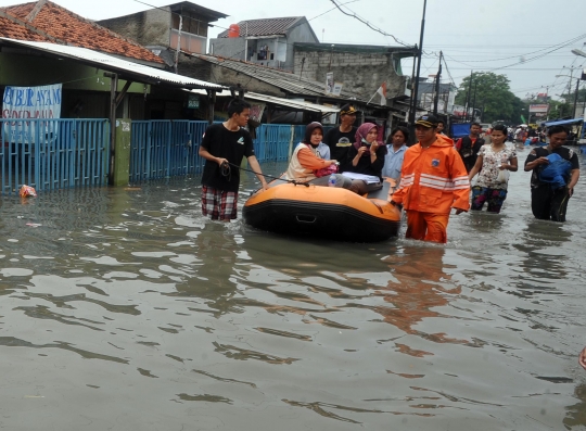 Banjir satu meter rendam Rawa Buaya