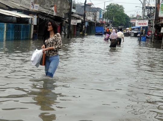 Banjir satu meter rendam Rawa Buaya