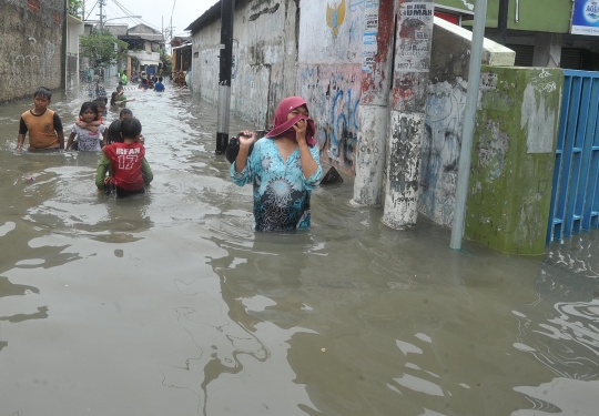 Banjir satu meter rendam Rawa Buaya