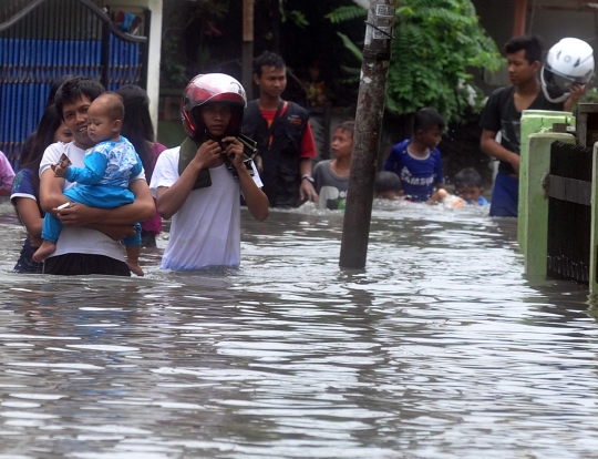 Banjir satu meter rendam Rawa Buaya