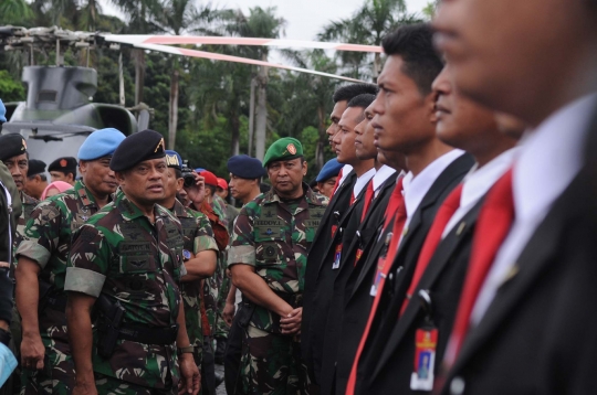 Panglima TNI tinjau kesiapan pasukan pengamanan KTT OKI