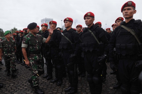 Panglima TNI tinjau kesiapan pasukan pengamanan KTT OKI