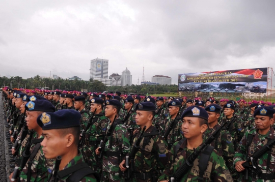 Panglima TNI tinjau kesiapan pasukan pengamanan KTT OKI