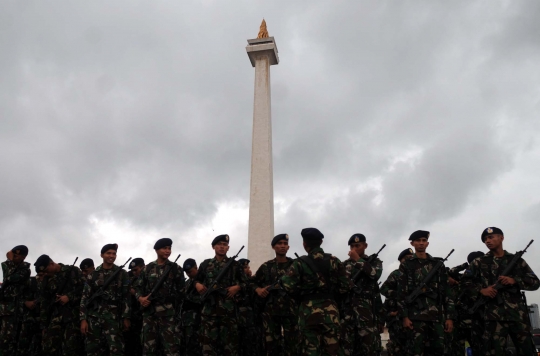 Panglima TNI tinjau kesiapan pasukan pengamanan KTT OKI