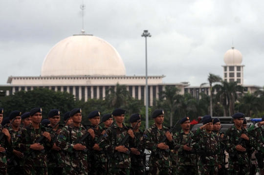 Panglima TNI tinjau kesiapan pasukan pengamanan KTT OKI