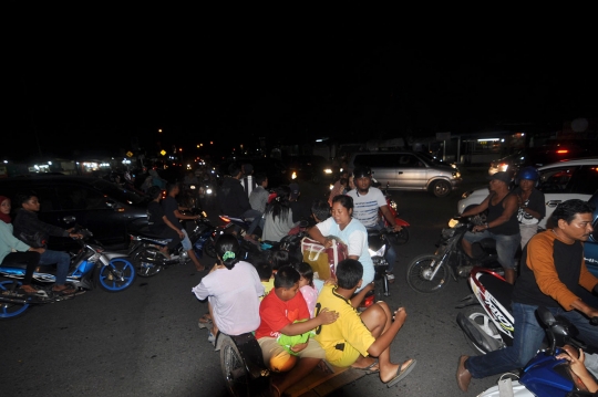 Begini suasana kepanikan warga Padang saat diguncang gempa