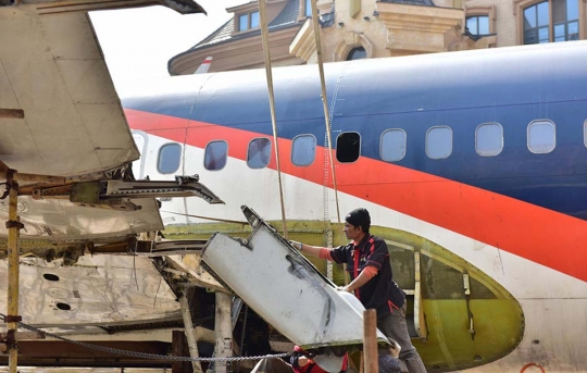 Ini pesawat Batavia Air yang disulap jadi restoran mewah di China