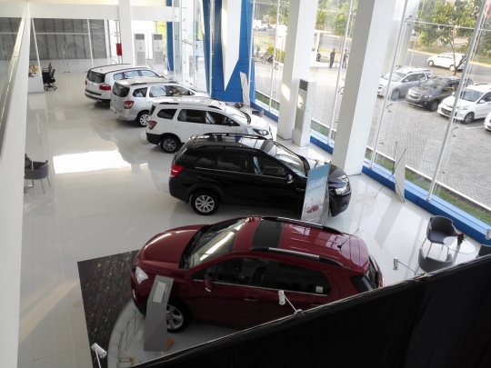 Melihat 'jeroan' dealer baru Chevrolet di Bintaro