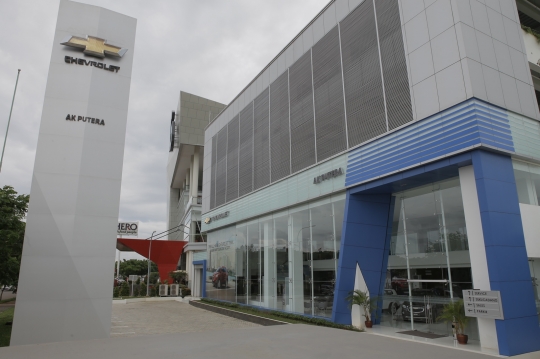 Melihat 'jeroan' dealer baru Chevrolet di Bintaro