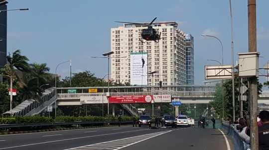 Aksi TNI-Polri amankan konvoi delegasi KTT OKI dari serangan teroris