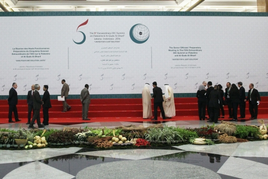 Delegasi KTT Organisasi Kerjasama Islam tiba di JCC Senayan