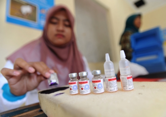 Imunisasi polio digelar serentak di seluruh Indonesia