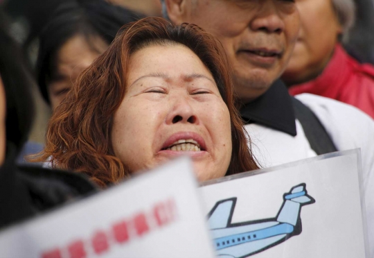 Kesedihan keluarga peringati 2 tahun hilangnya MH370