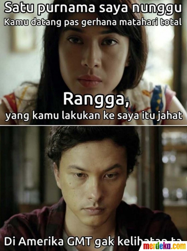 Foto : Ini meme-meme kocak trailer AADC 2 yang bikin 