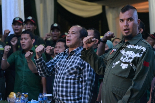 Ahmad Dhani dan Menteri dari PKB hadiri HUT Garda Bangsa