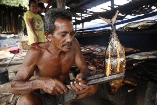 Potret kehidupan penduduk di Pulau Maitara